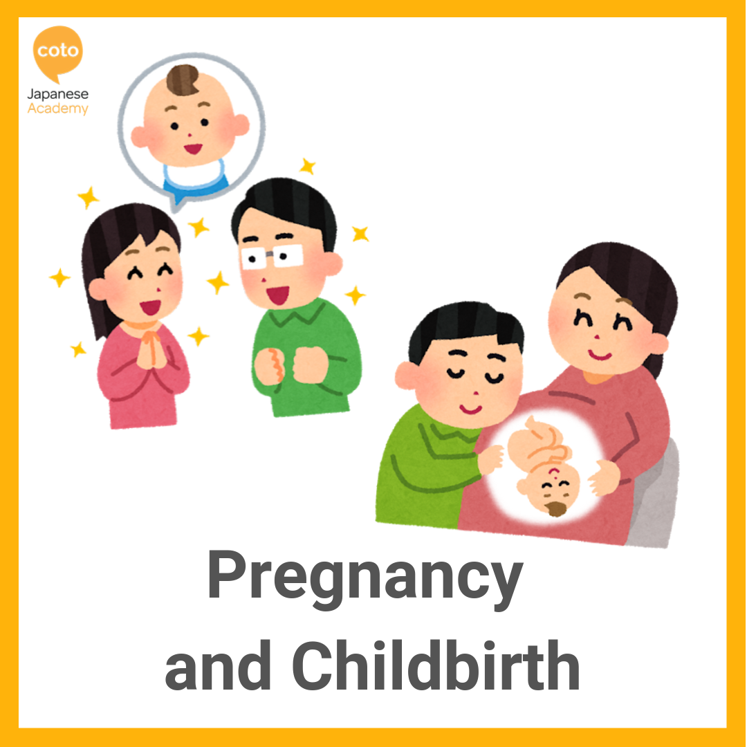 Pregnancy in Japan - Pregnancy and Childbirth vocabulary list