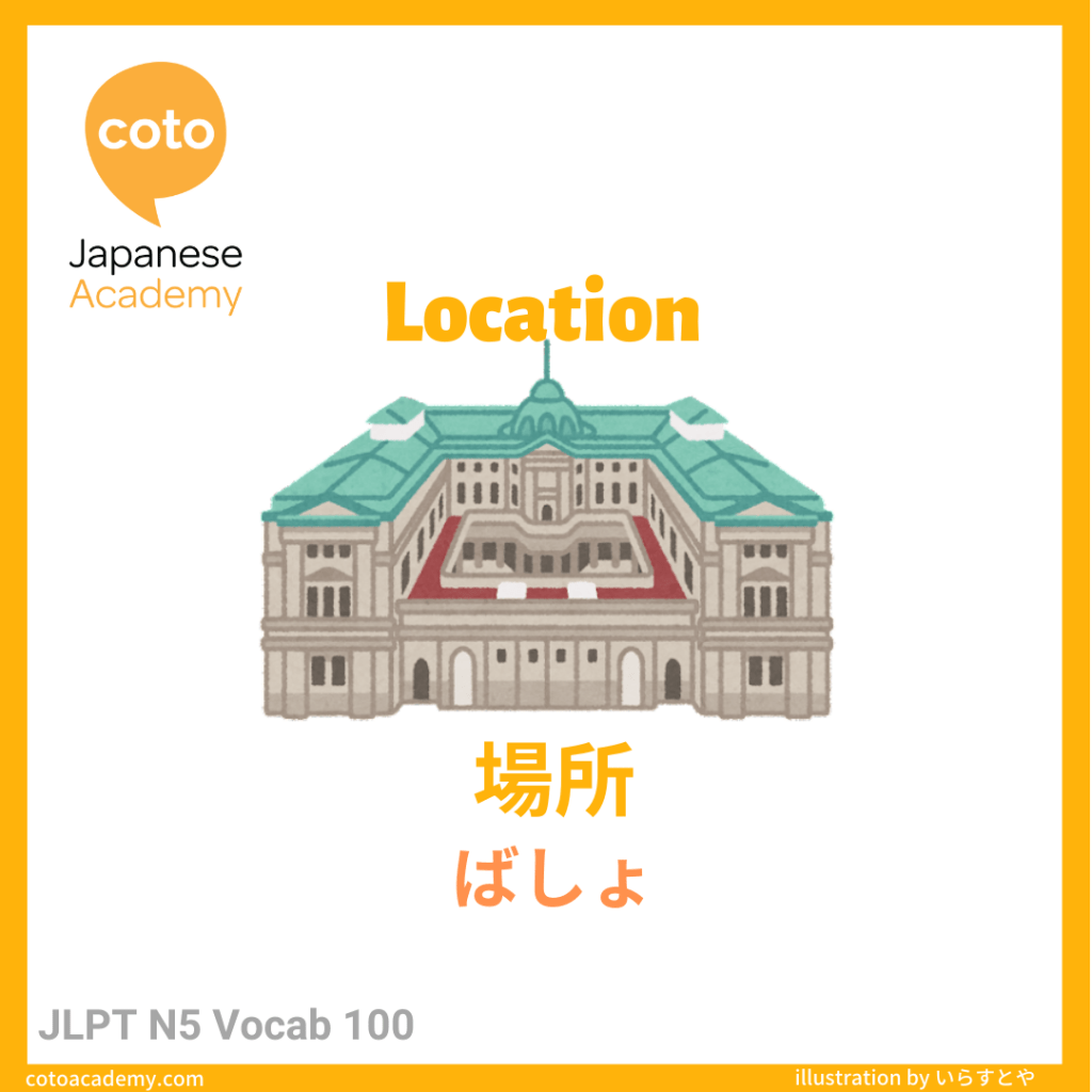 Top 100 Jlpt N5 Vocabulary List By Category Coto Japanese Academy