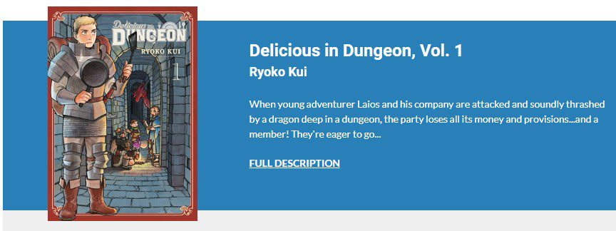 Delicious in Dungeon cover