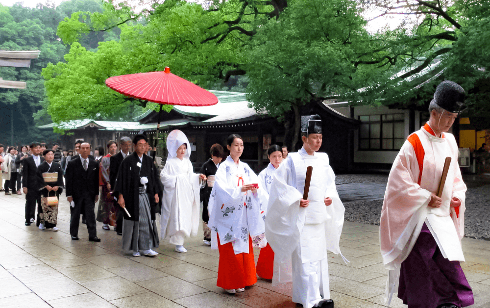 traditional japanese wedding 