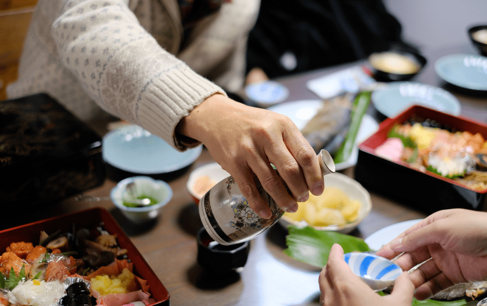 how to drink japanese sake