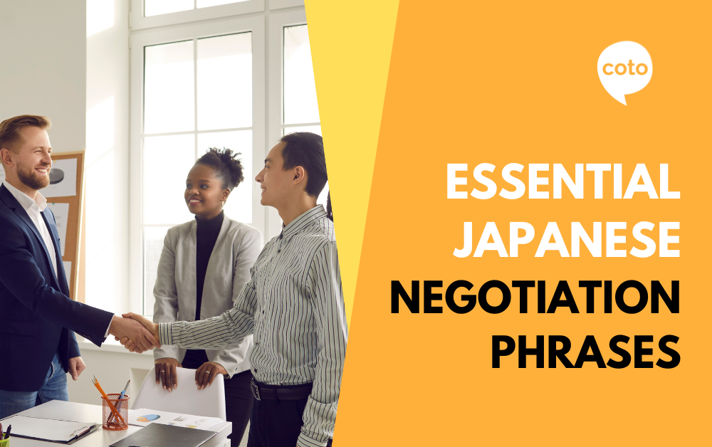 japanese negotiation, what and how to do it.