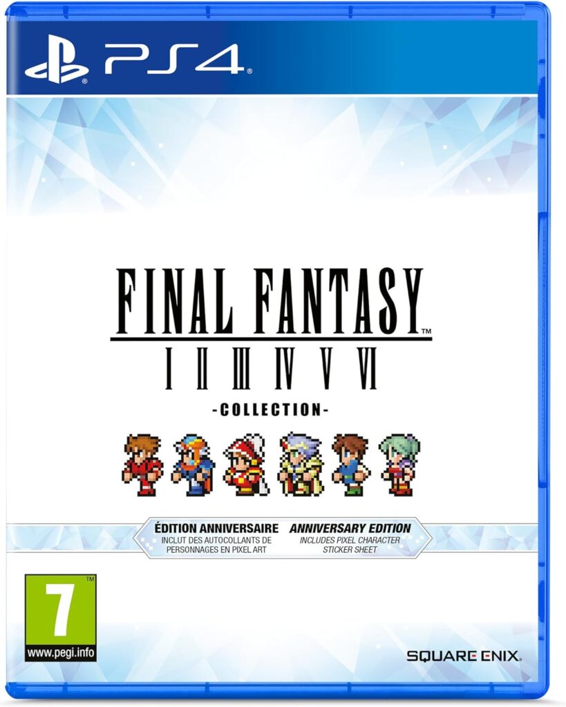 Final Fantasy game set 1 through 6. Games that are good for learning Japanese