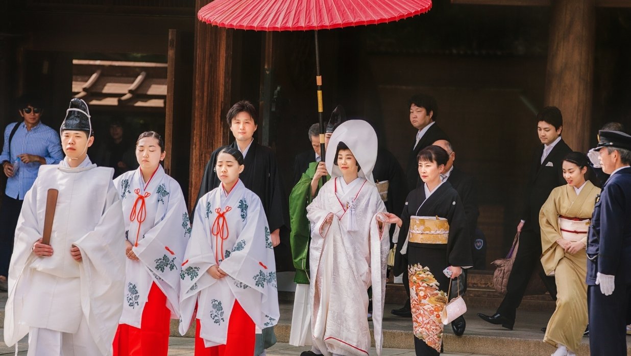 A wedding ceremony.