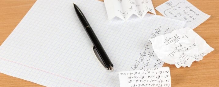 In the process of making a cheat sheet for an exam.