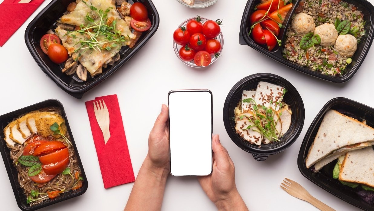 Delivery food apps.