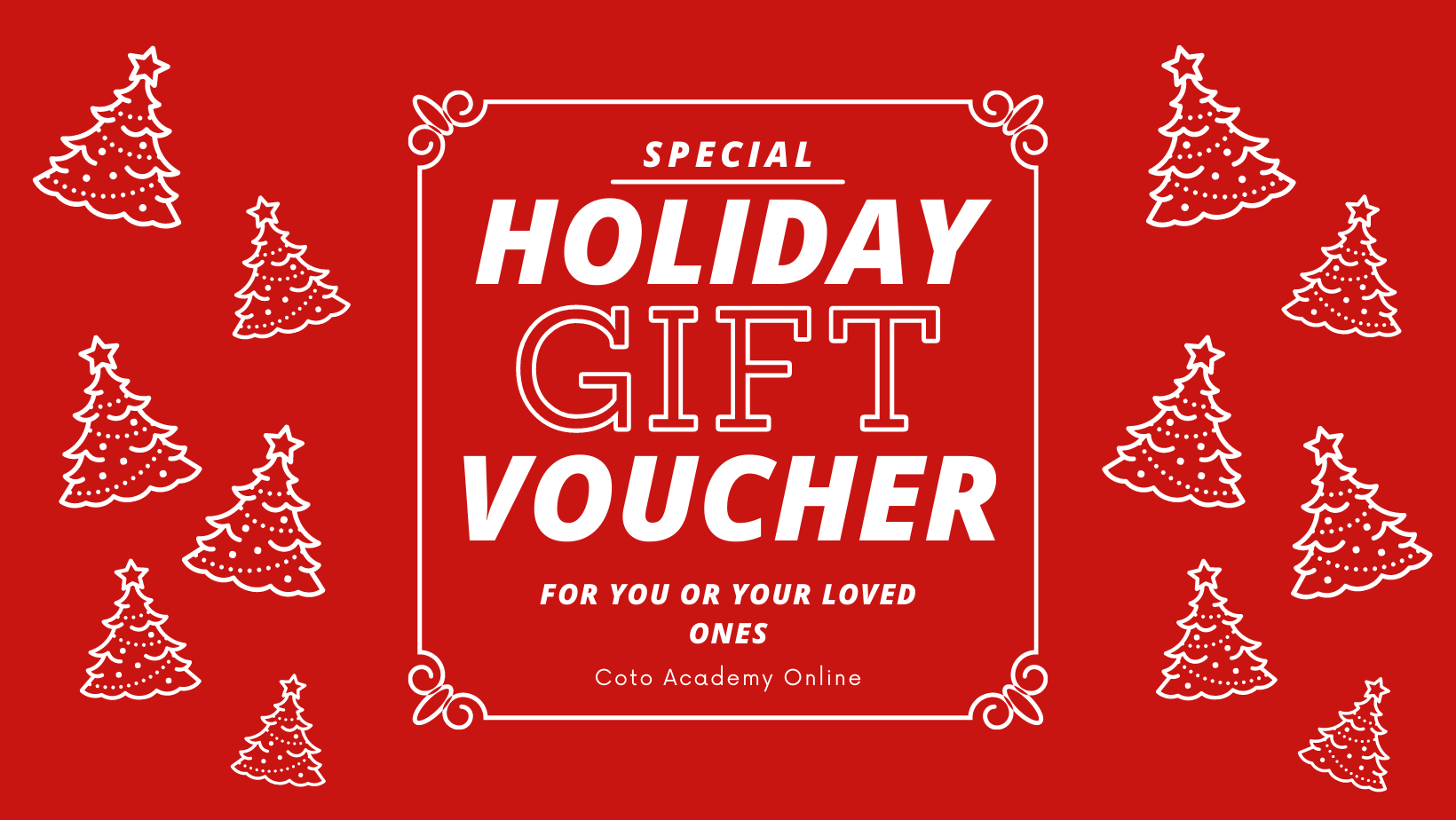 holiday gift vouchers