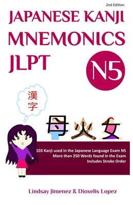 JLPT Kanji mnemonics N5 textbook