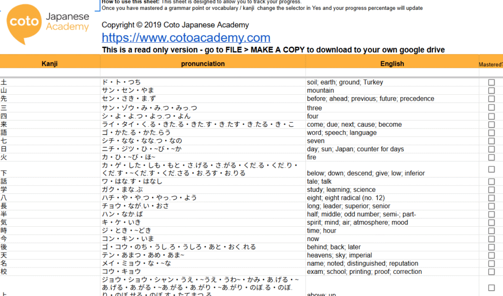 jlpt meta list