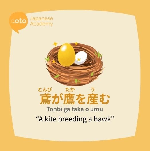 nest with golden egg
