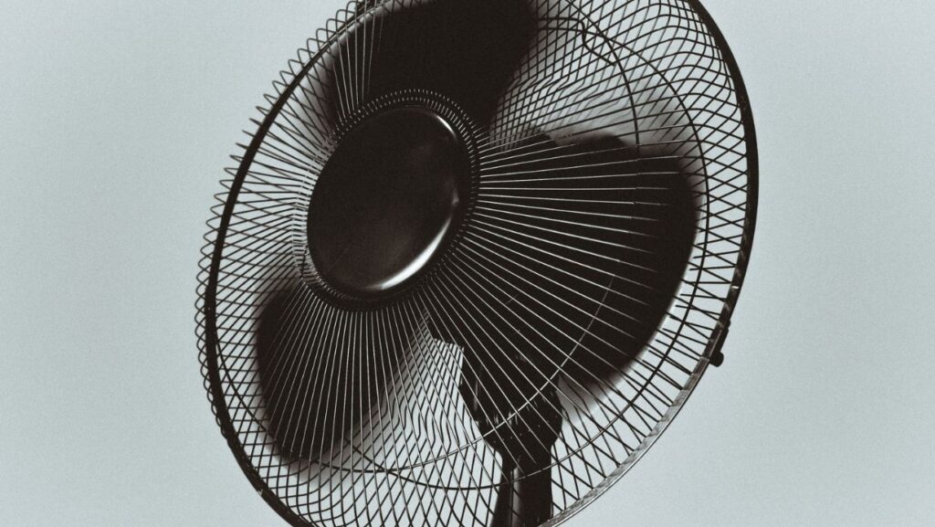 do not sleep with the fan on