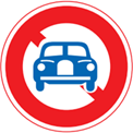 4. Closed to vehicles with more than 2 wheels