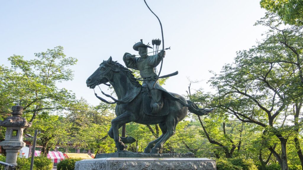 daimyo reenactment in tokyo during culture day