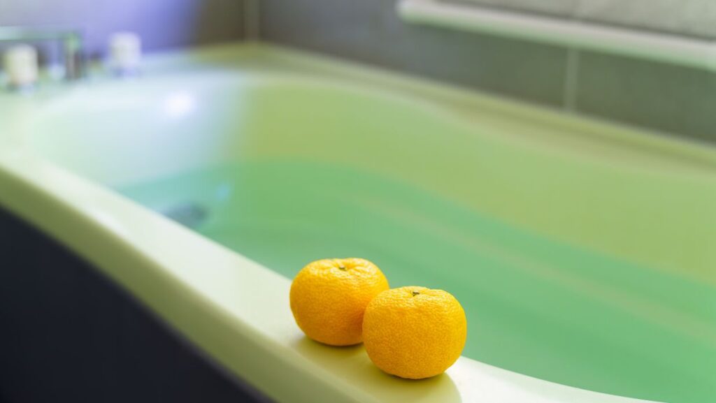 toji activities include yuzu bath