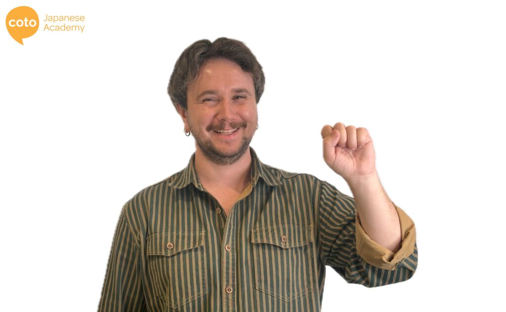 counting  with finger in japanese