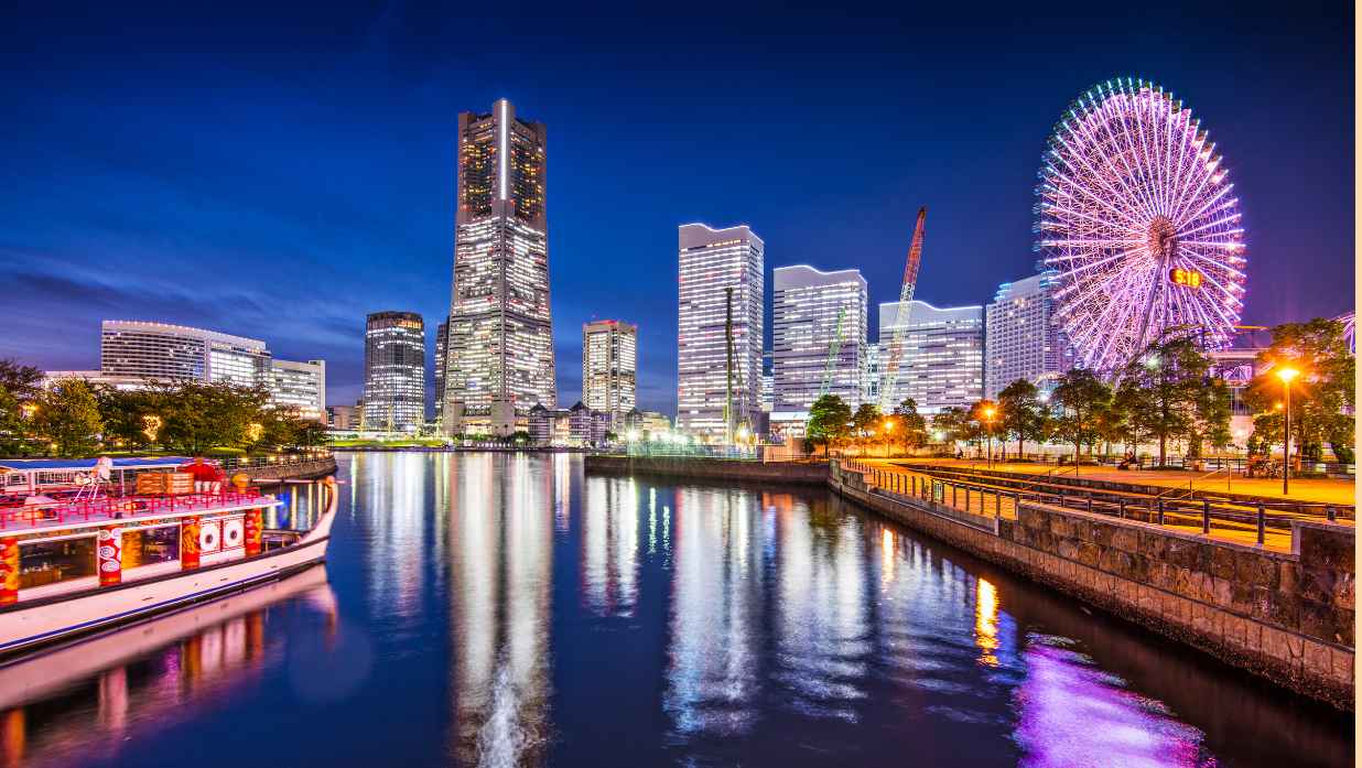 Yokohama Minato Mirai skyline